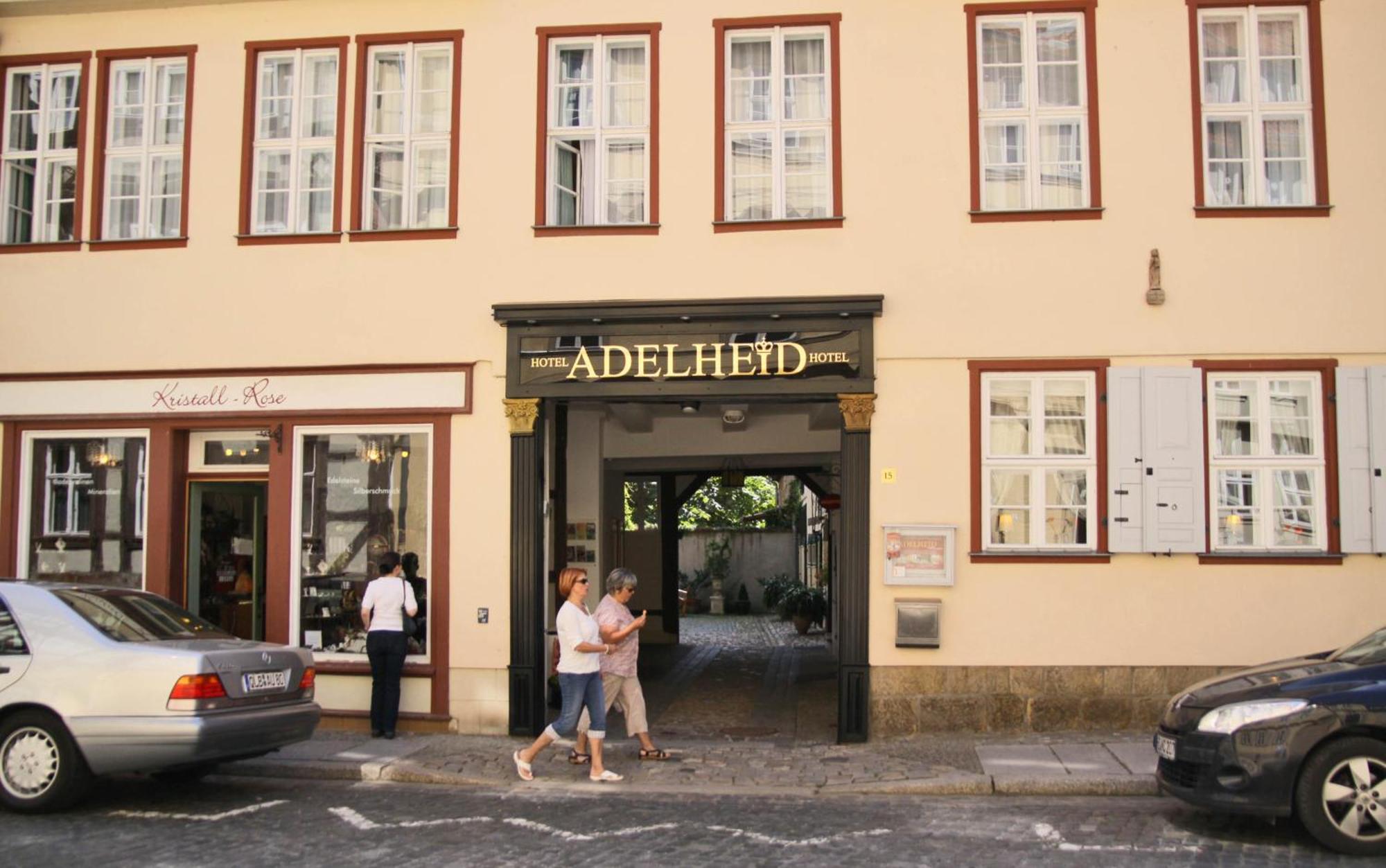 Adelheid Hotel Garni Quedlinburg Exterior foto